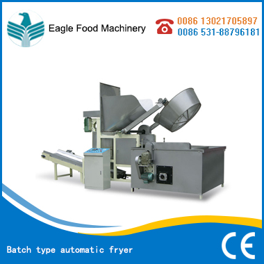 Batch type automatic fryer