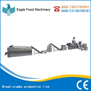 Bread crumbs production line