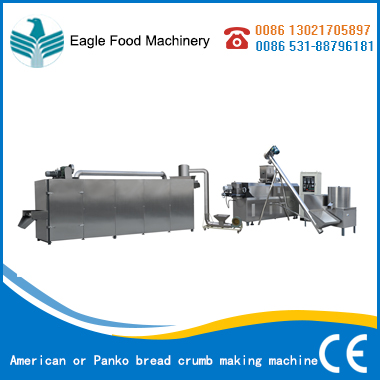 American or Panko bread crumb making machine