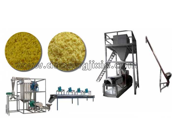 高质量时产1吨干法膨化大豆粉|玉米粉生产线